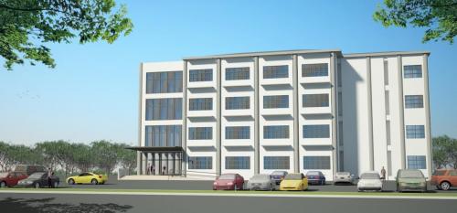Perspective without louvers without  and auditorium